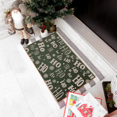Non-Slip Christmas Outdoor Doormat
