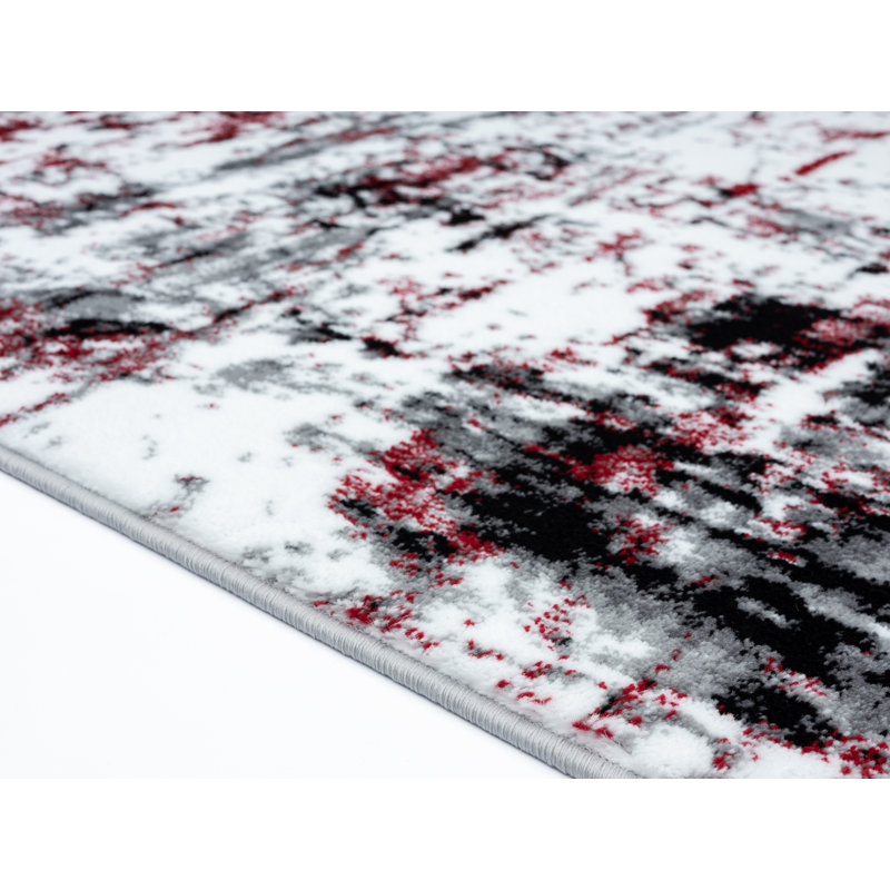 Hellie Abstract Indoor Rug, Round 6'11"