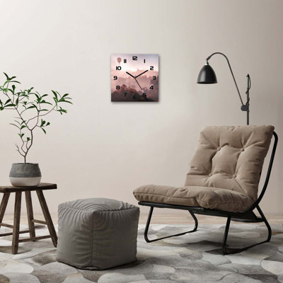 Hayde Glass Wall Clock