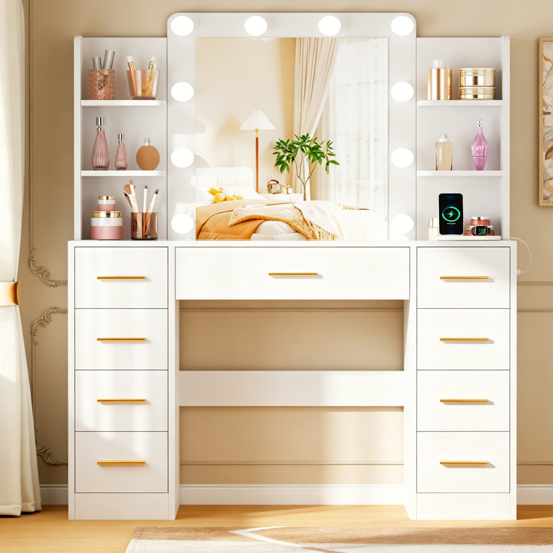 Dressing Table with Mirror