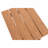 Wood Grain Imitation Wood Side Table, Simple Yet With A Touch of Texture. A Small Tabletop for Outdoor Picnics