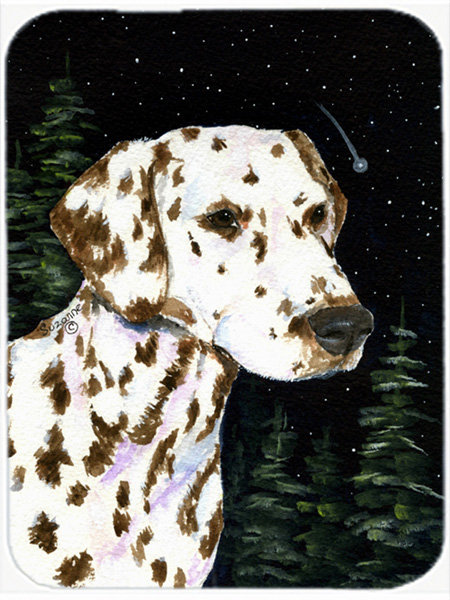 Red Barrel Studio® Bernadeta Dalmatian Glass Cutting Board
