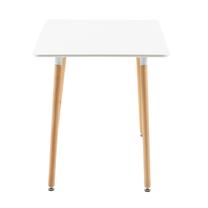 Ensemble de salle à manger L 43,3 po x l 27,56 po Mishoe, Cactus, Ensemble de salle à manger 3 pièces, White