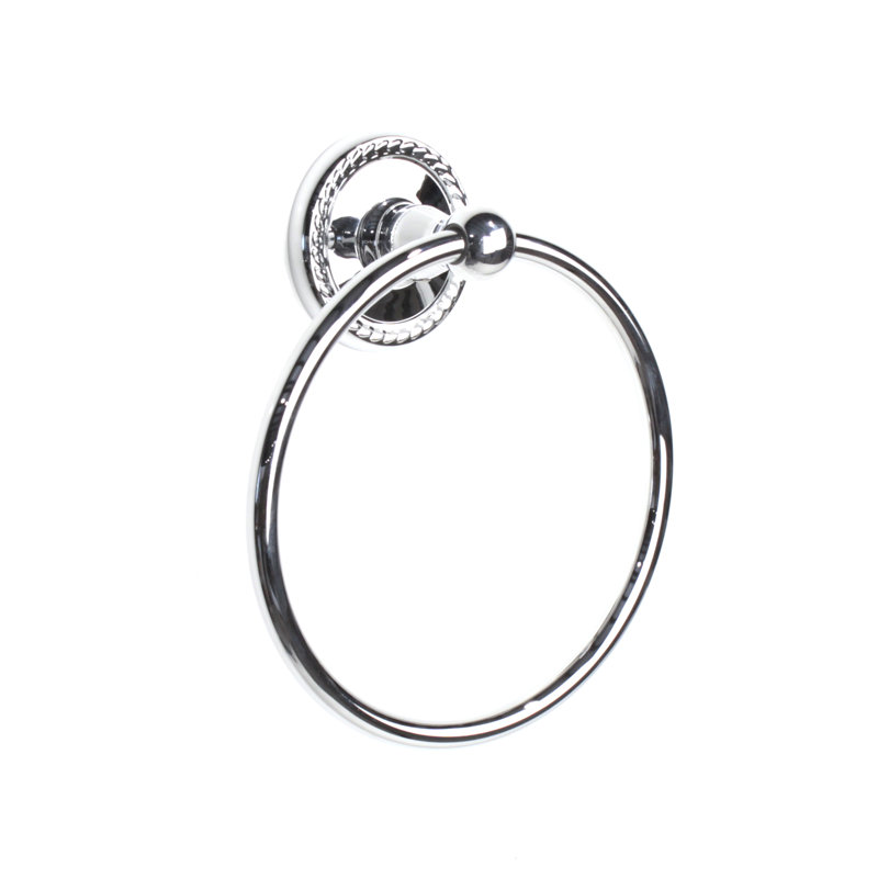 Aria Towel Ring, Polished Chrome