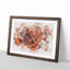 Orange Rose - Picture Frame Graphic Art Print-56915217-56915212