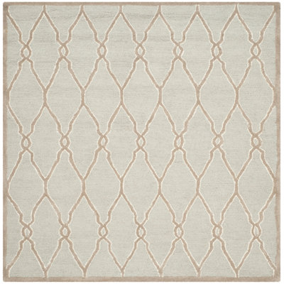 Cannen Hand Tufted Wool Geometric Rug