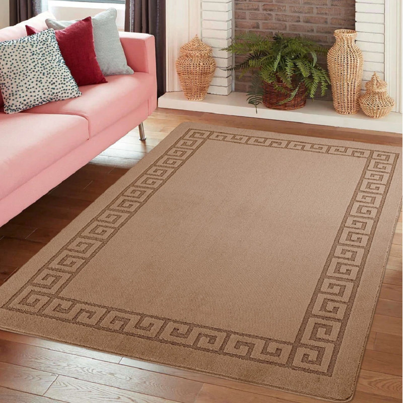 Solid Colour Indoor / Outdoor Area Rug, Rectangle 40 x 60 cm