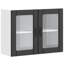 Kitchen Wall Cabinet With Glass Door Lucca Engineered Wood-554589260-554589256
