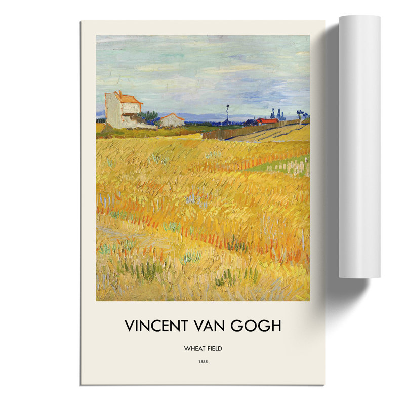 Wheat Field - No Frame Print, 42cm H x 30cm W x 0.1cm D