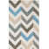 Sanyla Hand Tufted Wool Chevron Rug