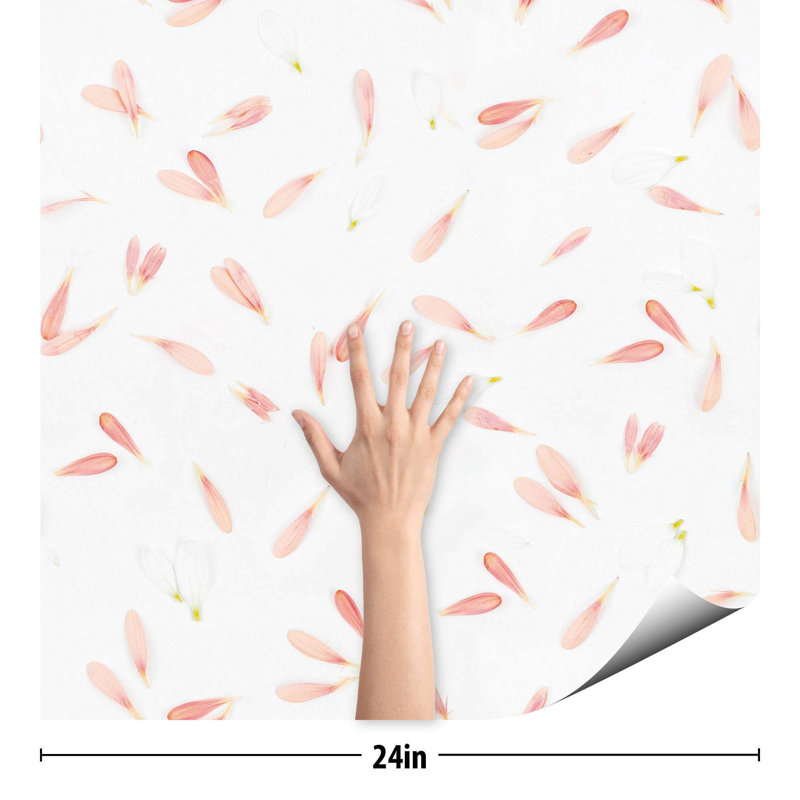 Irlan Peel & Stick Floral Tile, 48" L x 24" W