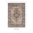 Aspers Machine Washable Ivory and Gold Area Rug-693528945