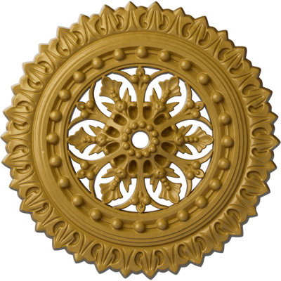 Médaillon de plafond H 18 1/2 po x l 18 1/2 po x P 1 1/2 po Sellek