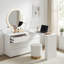 Commode 6 tiroirs avec bureau extensible