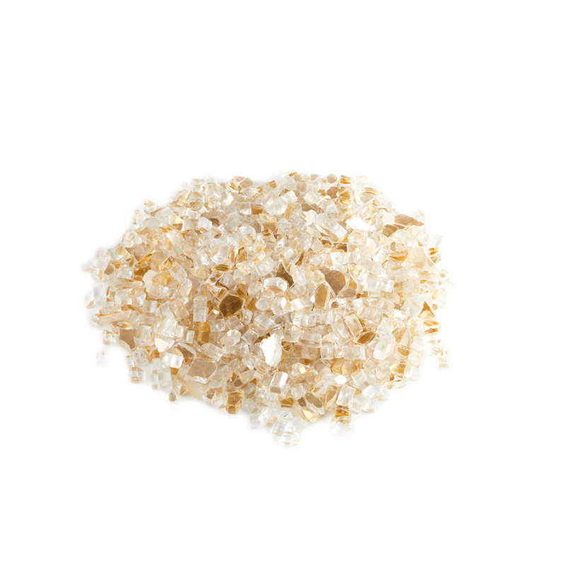 10 Lb. Aledra Fire Glass, Gold