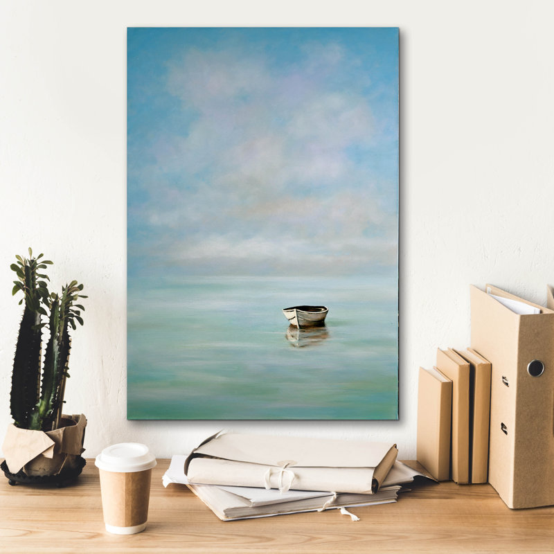  «Single Row» par Michael Fratrich, art mural sur toile, 18 po x 26 po, H 26 po x l 18 po