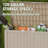 120 Gallons Resin All-Weather Waterproof Outdoor Storage Box-127346770