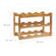 Mardea Wine Bottle Rack Natural