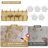 2-Light Gold Wall Sconce With Textured Clear Floral Glass Shades-1393488358