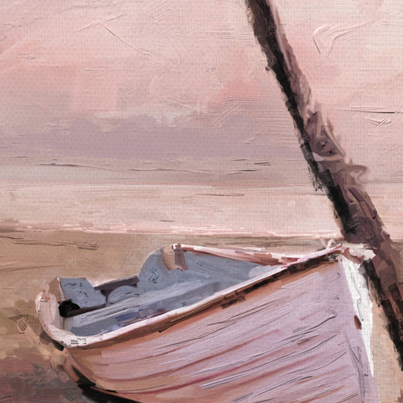 «Beached Blush», impression sur toile tendue