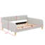 Leg-Supported, Fabric-Covered Daybed-995999097-995999100