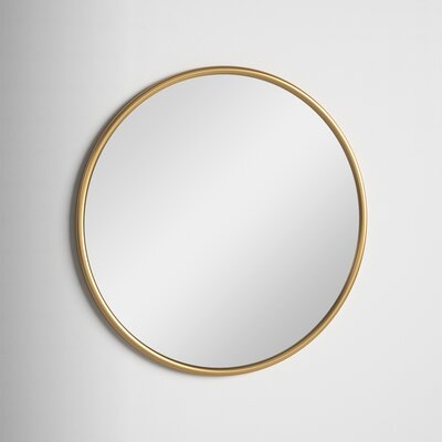 Kelly Clarkson Home Gavarnie Round Metal Wall Mirror & Reviews | Wayfair