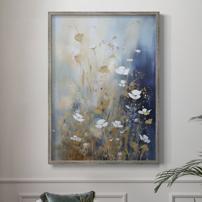 Reproduction encadrée FLORAL Series CCVVI - bois massif