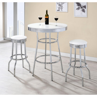 Table de bar style années 1950 1950
