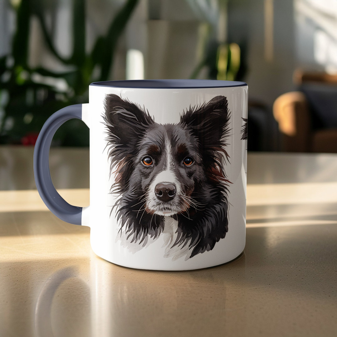 German Shepherd Watercolor Design 11oz Coffee Mug