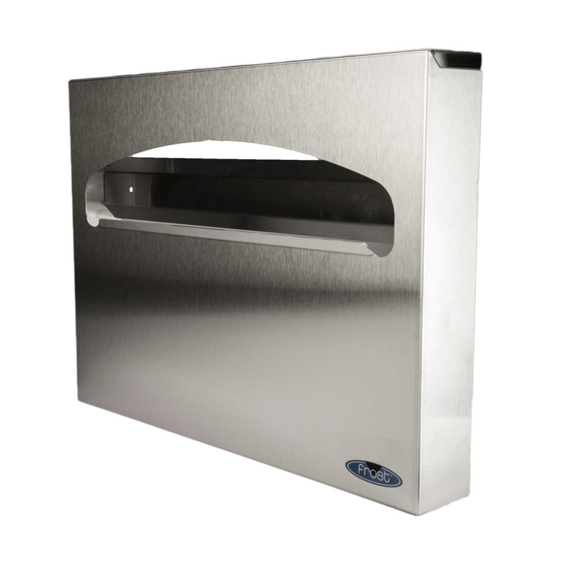 Distributeur de couvre-siège de toilette, Acier inoxydable