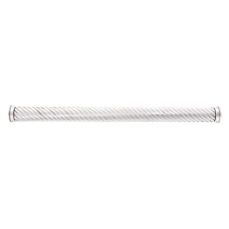 Sanzio 12" Center to Center Appliance Pull, Satin Nickel, 9"