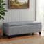 Banc ottoman de rangement intérieur avec compartiment caché