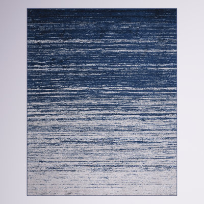 Ayoki Navy/Gray Area Rug