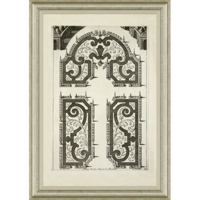 Design For French Gardens II Print