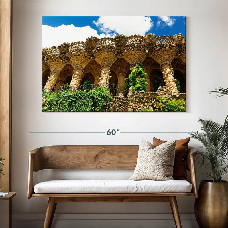 Nicci Park Guell Colonnade, 34" H x 51" W