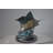 Sailfish Catching A Small Fish In Action Bronze Statue - Size: 26" X 16" X 25"H.
