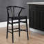 Tabouret de bar / de comptoir en bois massif Fairbanks-869017178-869017182-869017180