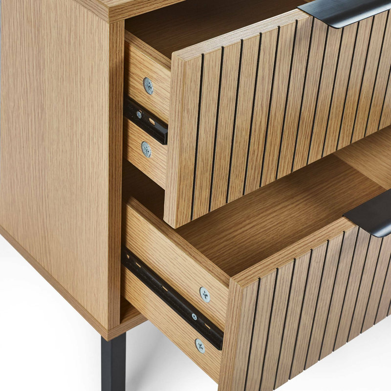 Edison 40cm W Bedside Table