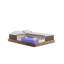 Matelas hybride pour lit très grand / double de 12 pouces - option complète de 10 pouces, mousse à mémoire de forme et ressorts ensachés, support ferme moyen pour soulager les maux de dos, transfert de mouvement zéro, tissu tricot respirant-873921728-873921730