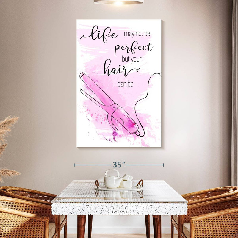 Tergel Perfect Hair I, 51" H x 34" W