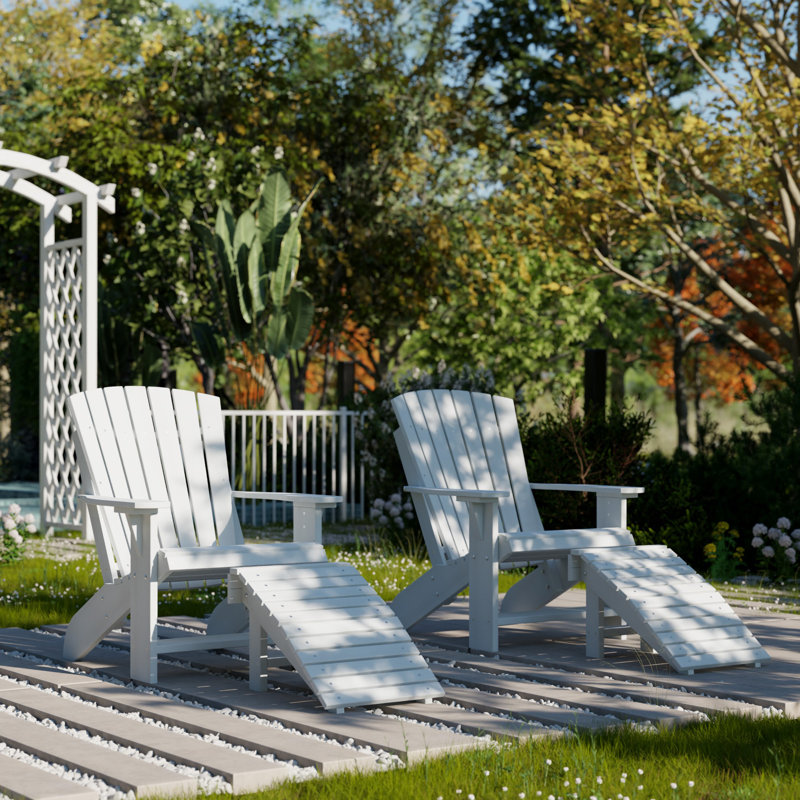 Heritage Adirondack Chair, White
