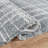 Nordic Blue & Gray Striped Shag Modern Rug-1987460980-1987460975