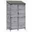 Vidaxl Garden Shed Engineered Wood Outdoor Storage For Tools Supplies Wooden-129097093