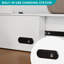 Armoire pour lit double pleine grandeur avec matelas pliable et station de charge, blanc-821341920