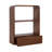 Wooden Wall Shelf with Storage Drawer-1990351951