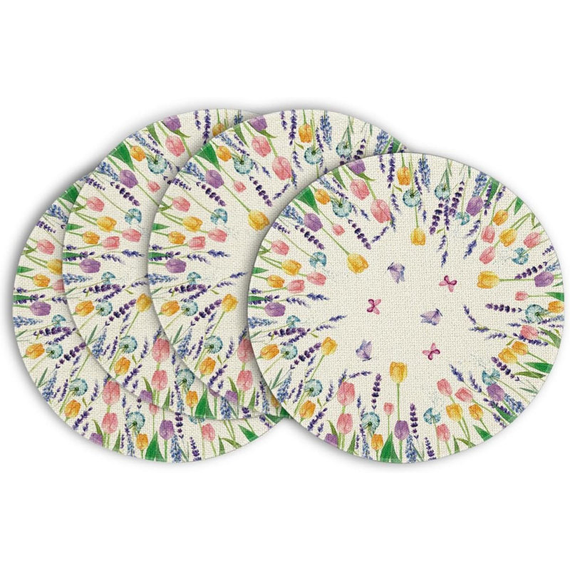 Polyester Blend Round Placemat