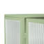 Armoire murale 24 po, 2 portes en verre avec 2 tablettes et porte-serviettes-1210180119