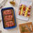 Tovolo Prep & Serve Large Marinade Tray Set With White Tray And Stratus Blue Base - Large