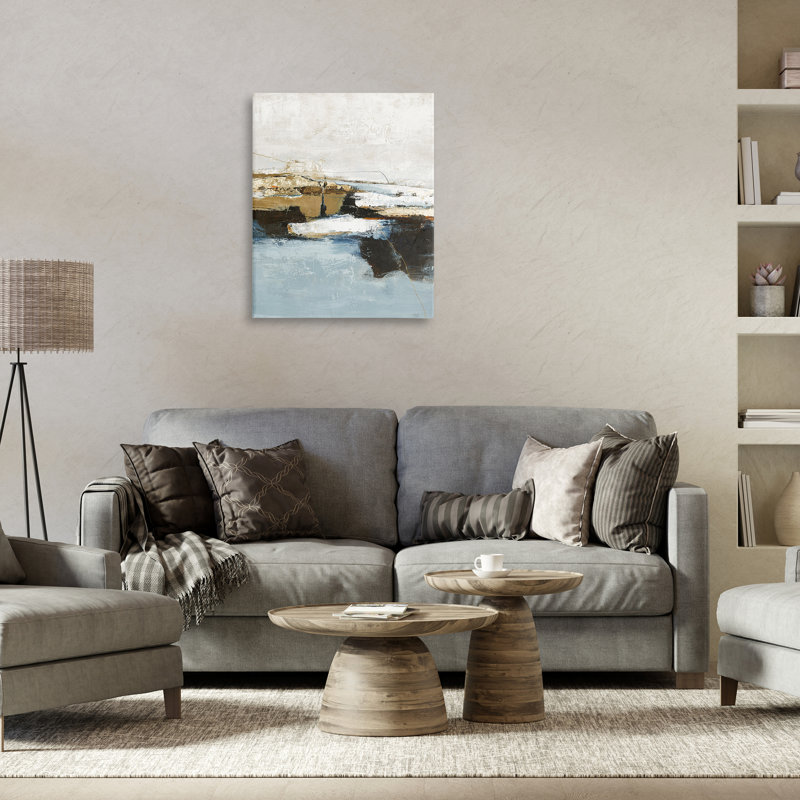 Art mural sur toile Rustic Paint par Design Fabrikken bp-722_CN, H 30 po x l 24 po