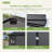 6 Ft. W X 4 Ft. D Resin Outdoor Storage Shed, Weather-Resistant Outdoor Storage With Reinforced Design-110872126